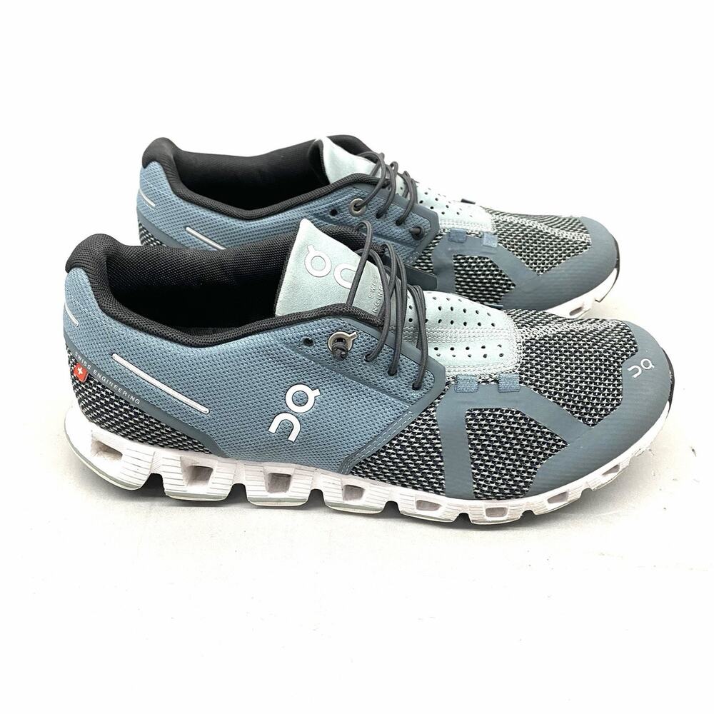 On Running Cloud Women’s 8.5 Tide Magnet Blue Gray Sneakers 19.99197